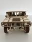 Preview: Hummer (HUMVEE) as 3D large wood model - front view